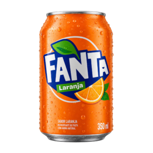 Fanta Laranja Lata 350ml